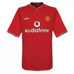 Classic Manchester United Home Jersey 2000/02 - thejerseys
