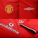 Classic Manchester United Home Jersey 2000/02 - thejerseys