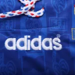Zidane #10 Retro France Home Jersey Euro Cup 1996 - thejerseys