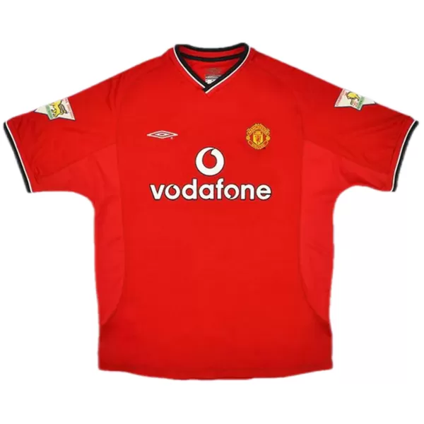 Classic Manchester United Home Jersey 2000/02 - thejerseys