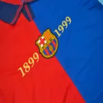 Classic Barcelona Home Long Sleeve Jersey 1999/00 - thejerseys