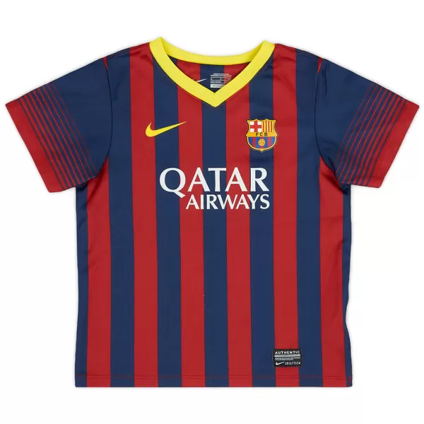 Classic Barcelona Home Jersey 2013/14 - thejerseys