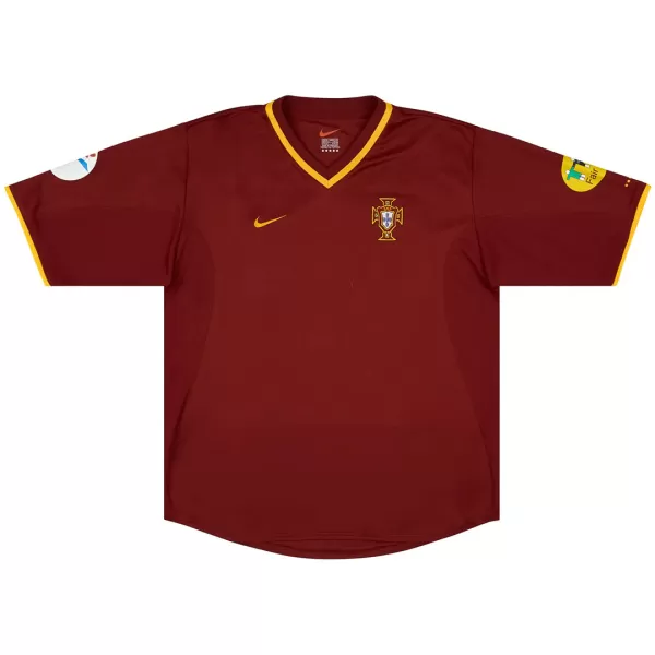 Classic Portugal Home Jersey Euro Cup 2000 - thejerseys