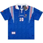 Zidane #10 Retro France Home Jersey Euro Cup 1996 - thejerseys