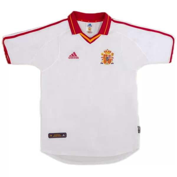 Classic Spain Away Jersey Euro Cup 2000 - thejerseys