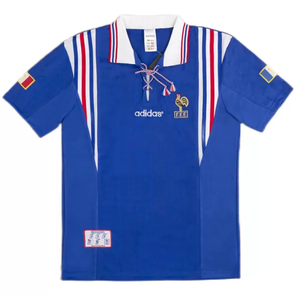 Classic France Home Jersey Euro Cup 1996 - thejerseys