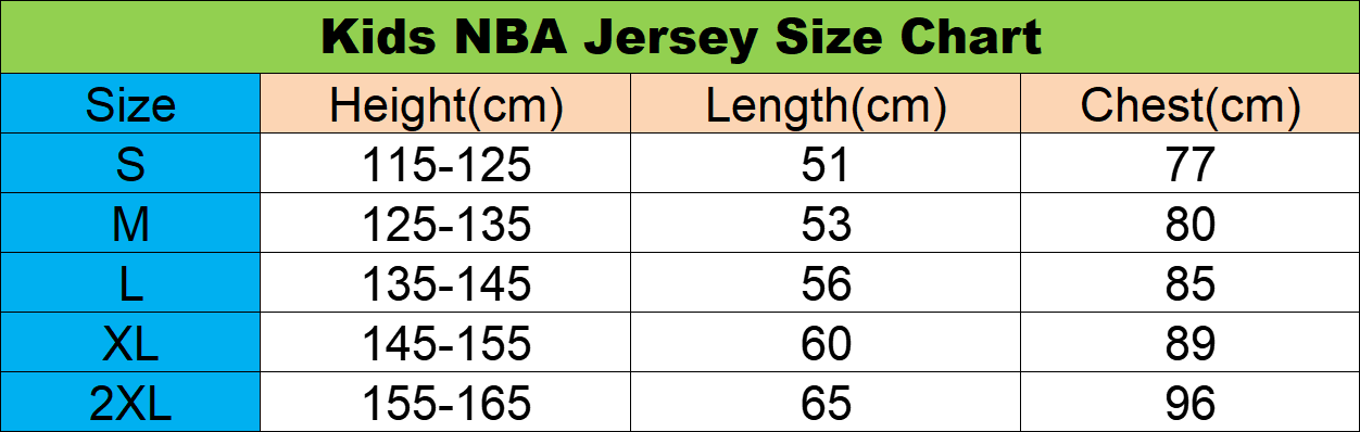 How to choose jersey size sale