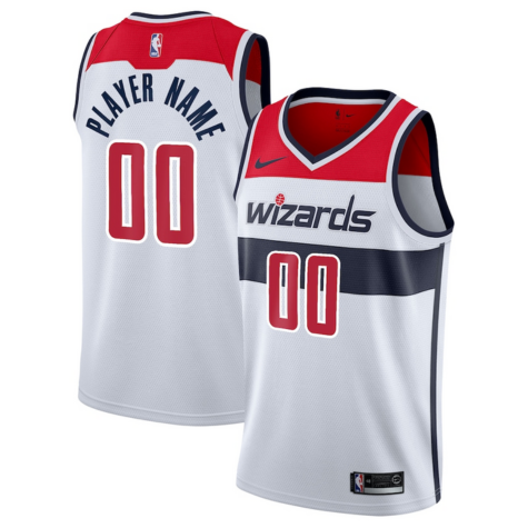Men's Washington Wizards Nike White 2020_21 Swingman Custom Jersey - Association Edition 1.png