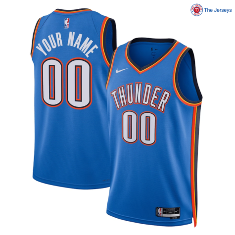 Oklahoma City Thunder Nike Blue Swingman Custom Jersey - Icon Edition 1.png