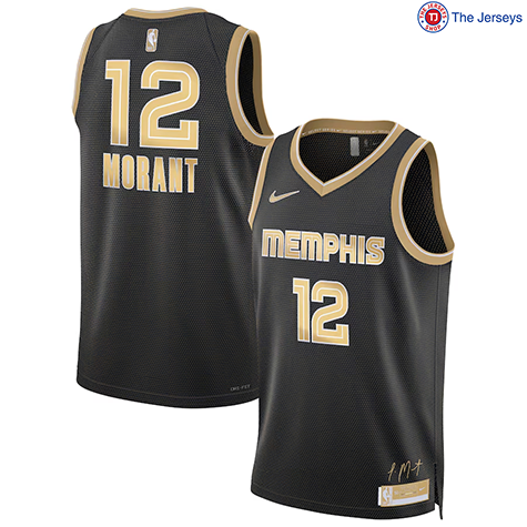 Memphis Grizzlies Ja Morant Nike Black Select Series Swingman Jersey@1x.png