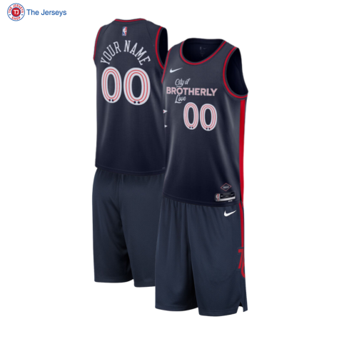 Philadelphia 76ers Custom Nike Navy Swingman Uniform 2023_24 - City Edition 1.png