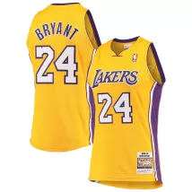 Men's Los Angeles Lakers Kobe Bryant #24 Gold Hardwood Classics Jersey 2008/09 - thejerseys