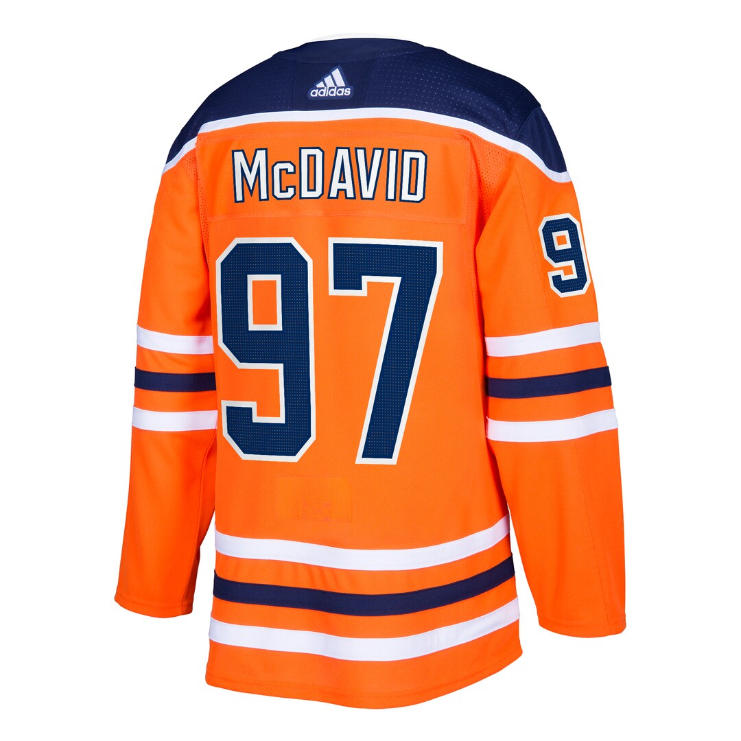 McDAVID EDMONTON OILERS AUTHENTIC ADIDAS REVERSE RETRO 2.0 HOCKEY