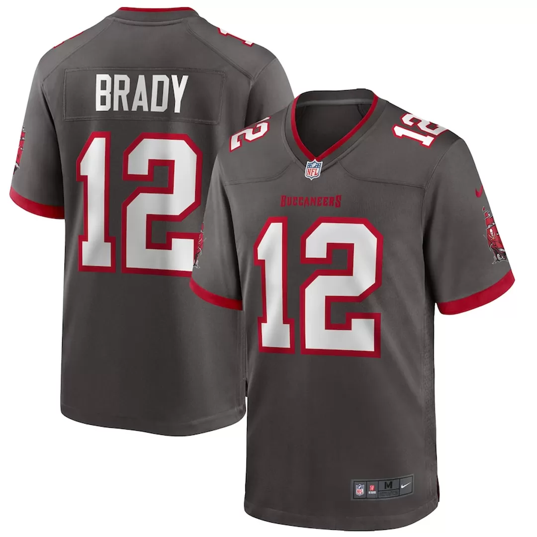 Nike Men's Tampa Bay Buccaneers Tom Brady #12 White Game Jersey