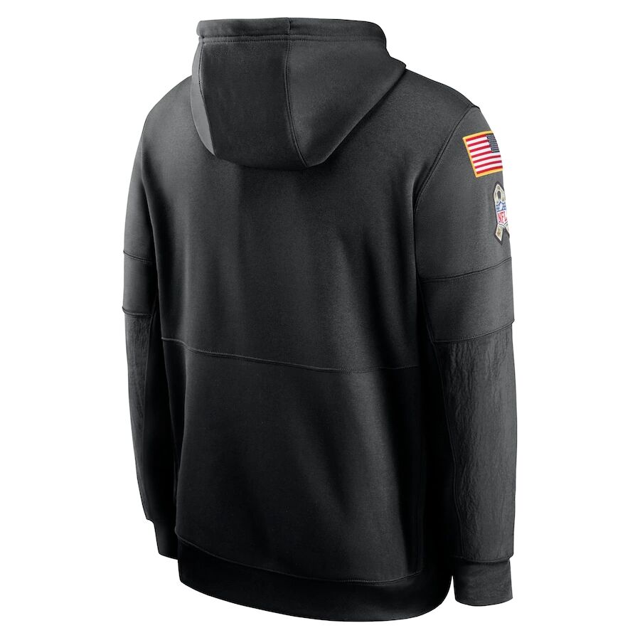 Cincinnati Bengals camouflage Salute Service Sideline Therma Pullover Hoodie