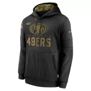Men San Francisco 49ers Black NFL Hoodie 2020 - thejerseys