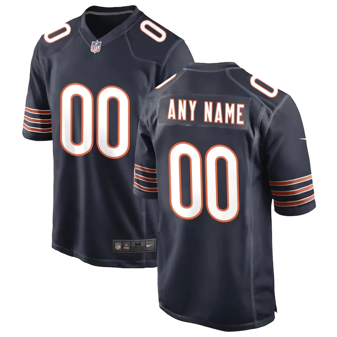 Justin Fields Chicago Bears Men's Nike Dri-FIT NFL Limited Football Jersey.