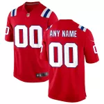 Men New England Patriots Nike Red Vapor Limited Jersey - thejerseys