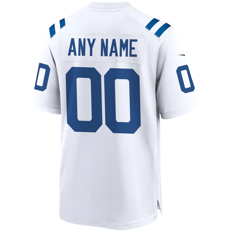 Men's Indianapolis Colts Royal Custom Jersey, Colts Football Cheap