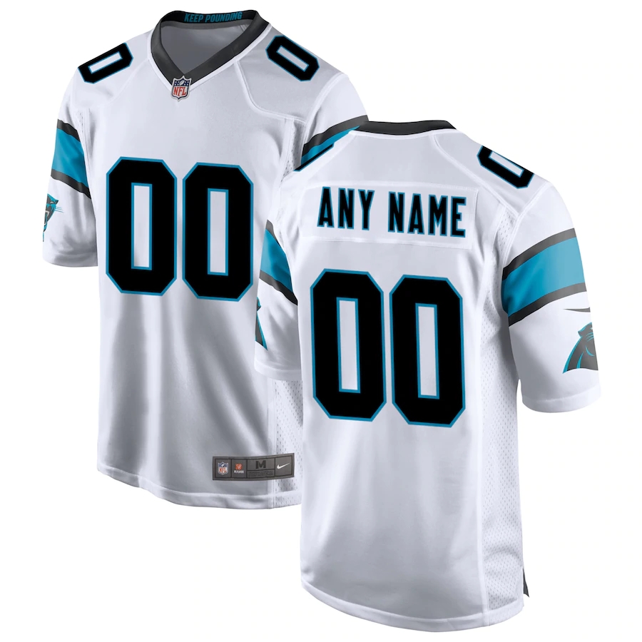 Men's Carolina Panthers Sam Darnold Nike Black Game Player Jersey