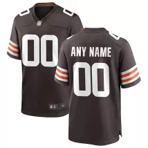 Men Cleveland Browns Nike Brown Vapor Limited Jersey - thejerseys