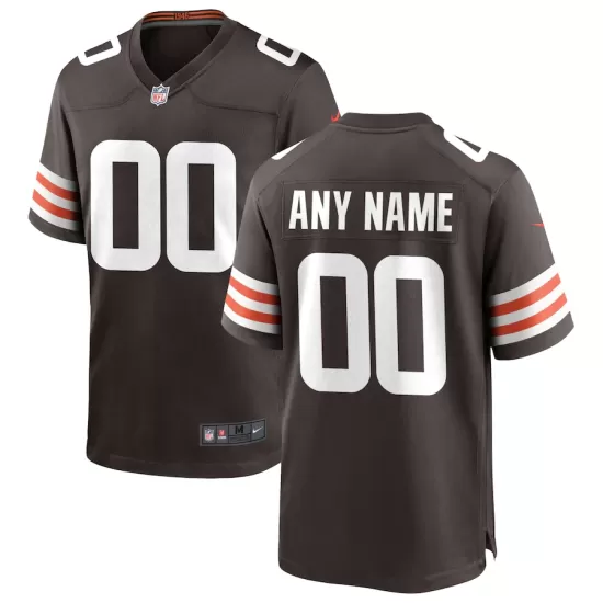 Men Cleveland Browns Brown Vapor Limited Jersey TheJerseys