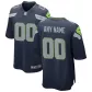 Men Seattle Seahawks Nike Navy Vapor Limited Jersey - thejerseys