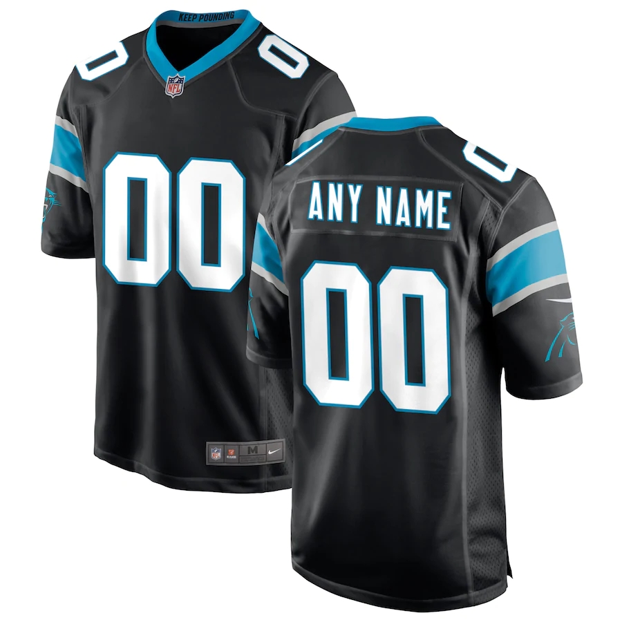 Nike Men's Carolina Panthers Baker Mayfield #6 Game Jersey - Black - S (Small)