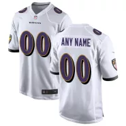 Men Baltimore Ravens Nike White Vapor Limited Jersey - thejerseys