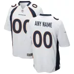 Men's Denver Broncos Nike White Vapor Limited Jersey - thejerseys