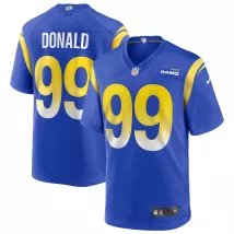 Men Los Angeles Rams Donald #99 Nike Royal Game Jersey - thejerseys