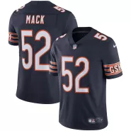 Men Chicago Bears Khalil Mack #52 Navy Vapor Limited Jersey - thejerseys