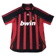 AC Milan Home Retro Soccer Jersey 2006/07 - thejerseys