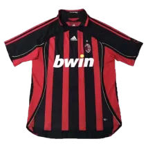 AC Milan Home Retro Soccer Jersey 2006/07 - thejerseys