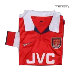 Arsenal Home Retro Long Sleeve Soccer Jersey 1998/99 - thejerseys