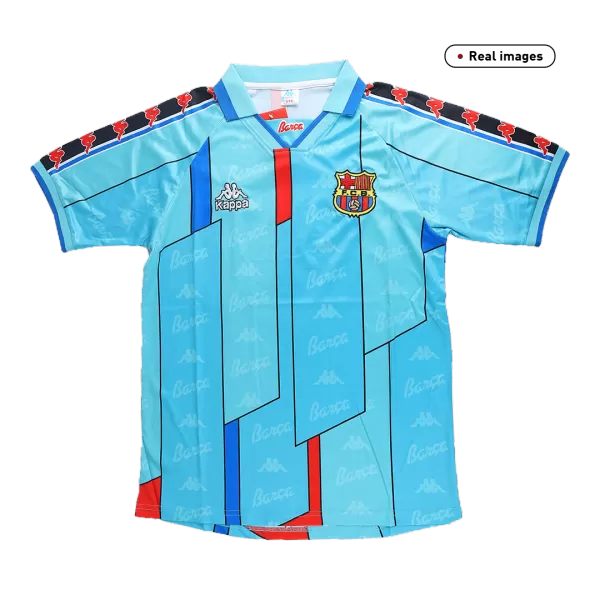 Barcelona Away Retro Soccer Jersey 1996/97 - thejerseys