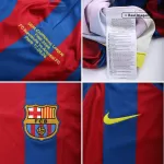 Barcelona Home Retro Soccer Jersey 2005/06 - UCL - thejerseys