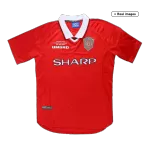 Manchester United Home Retro Soccer Jersey 1999/00 UCL Final - thejerseys