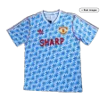 Manchester United Away Retro Soccer Jersey 1990/92 - thejerseys