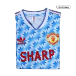 Manchester United Away Retro Soccer Jersey 1990/92 - thejerseys