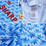 Manchester United Away Retro Soccer Jersey 1990/92 - thejerseys