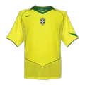 Brazil Home Retro Soccer Jersey 2004 - thejerseys