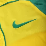 Brazil Home Retro Soccer Jersey 2004 - thejerseys