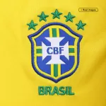 Brazil Home Retro Soccer Jersey 2004 - thejerseys