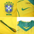 Brazil Home Retro Soccer Jersey 2004 - thejerseys