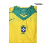 Brazil Home Retro Soccer Jersey 2004 - thejerseys