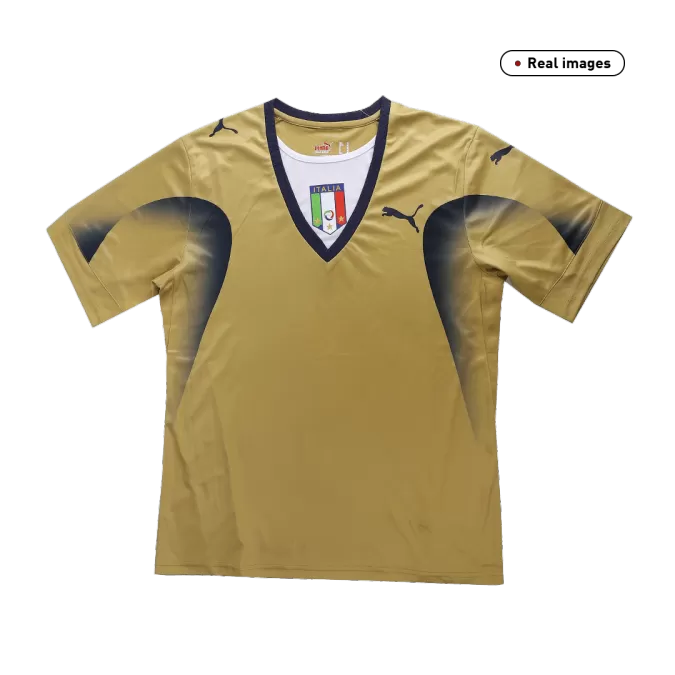 Italy Retro Goalkeeper Soccer Jersey 2006 - thejerseys