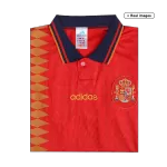 Spain Home Retro Soccer Jersey 1994 - thejerseys