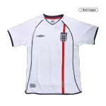 England Home Retro Soccer Jersey 2002 - thejerseys