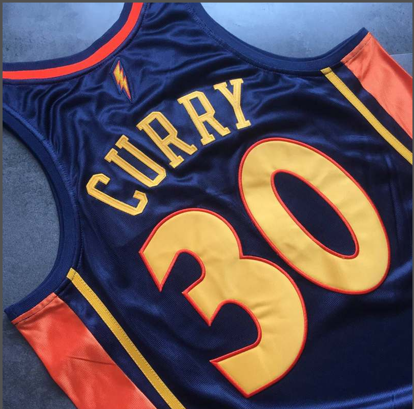 Golden State Warriors 2000-10 Stephen Curry 30 Hardwood Classics Swingman  Jersey by Mitchell & Ness